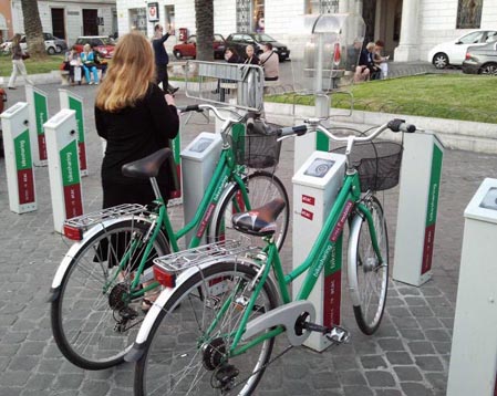 Bike transit, Rome small
